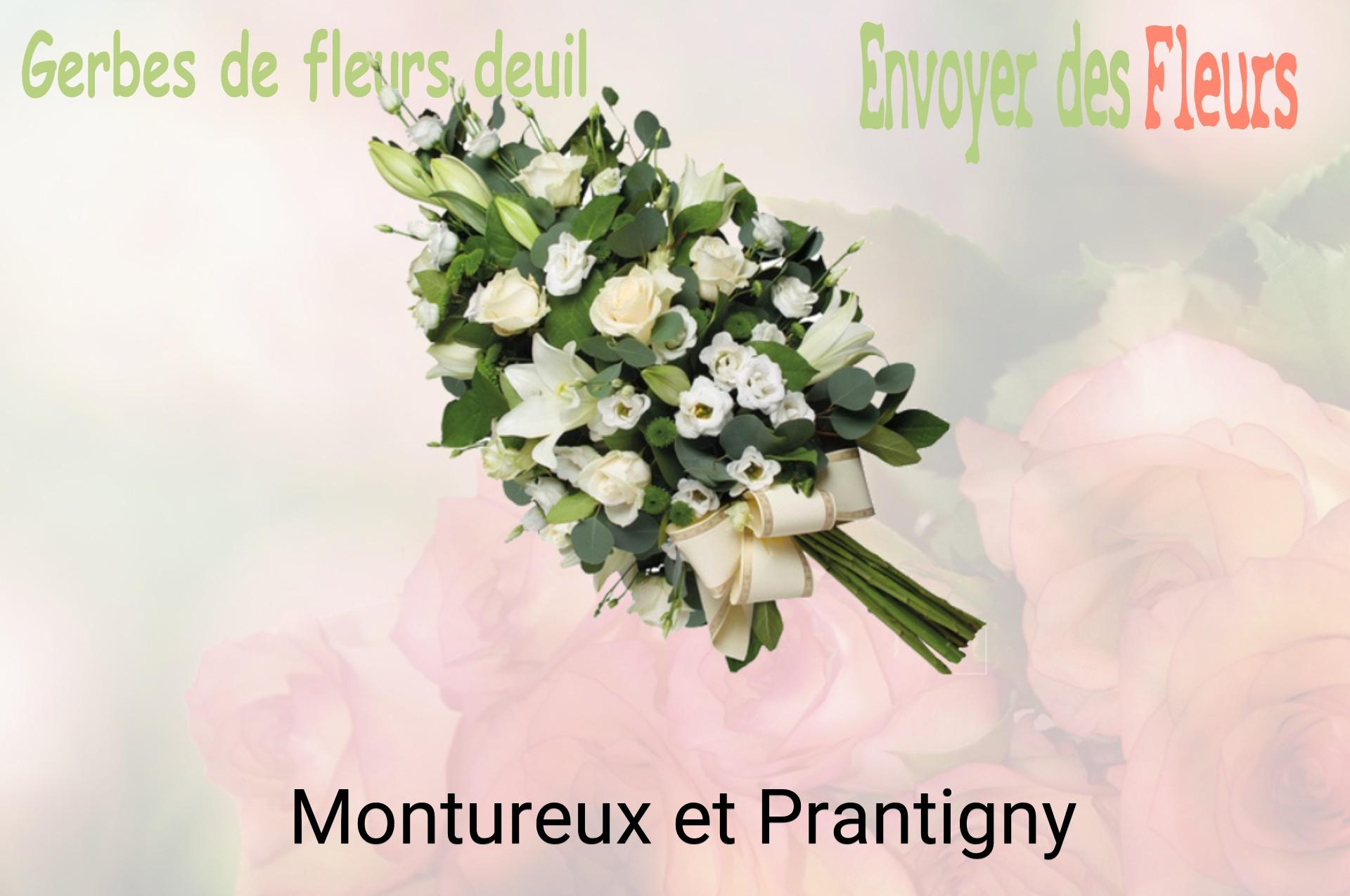 Gerbe de fleurs de deuil livrée à Montureux-et-Prantigny
